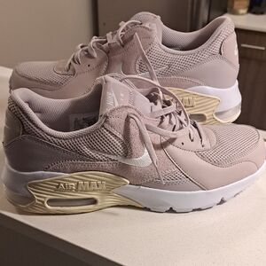 Nike Women's Air Max Sneakers - Light Pink and Beige